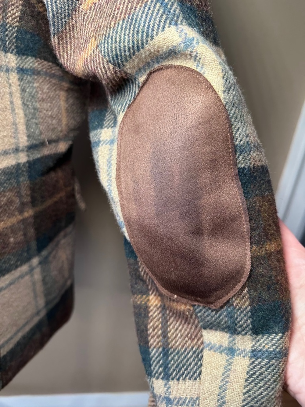 Joie Plaid Wool Blend Single Button Blazer, Heritage, Preppy, Academia - Picture 7 of 10
